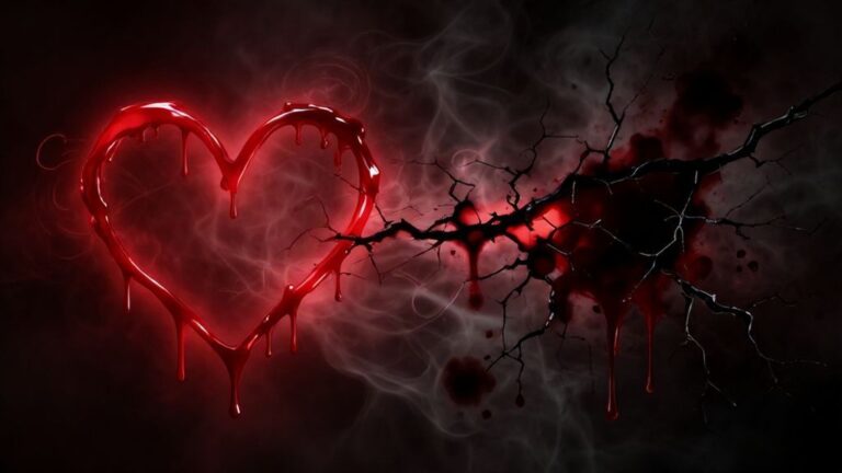 Кровь во сне: сияющее сердце жизненной силы и тёмные предупреждения.