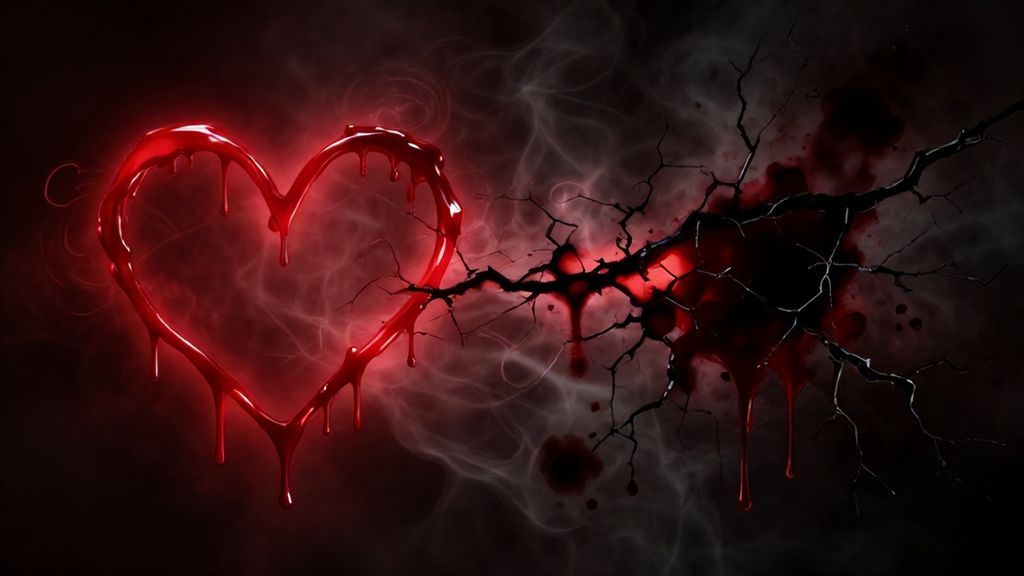 Кровь во сне: сияющее сердце жизненной силы и тёмные предупреждения.