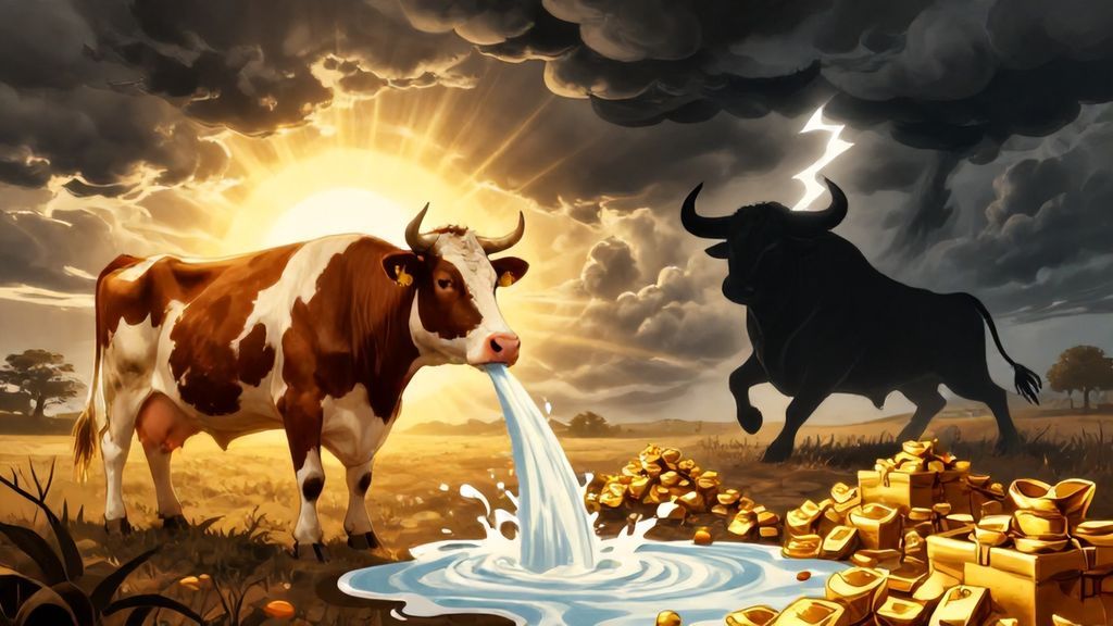 Корова во сне: дойная удача или бычий рог судьбы