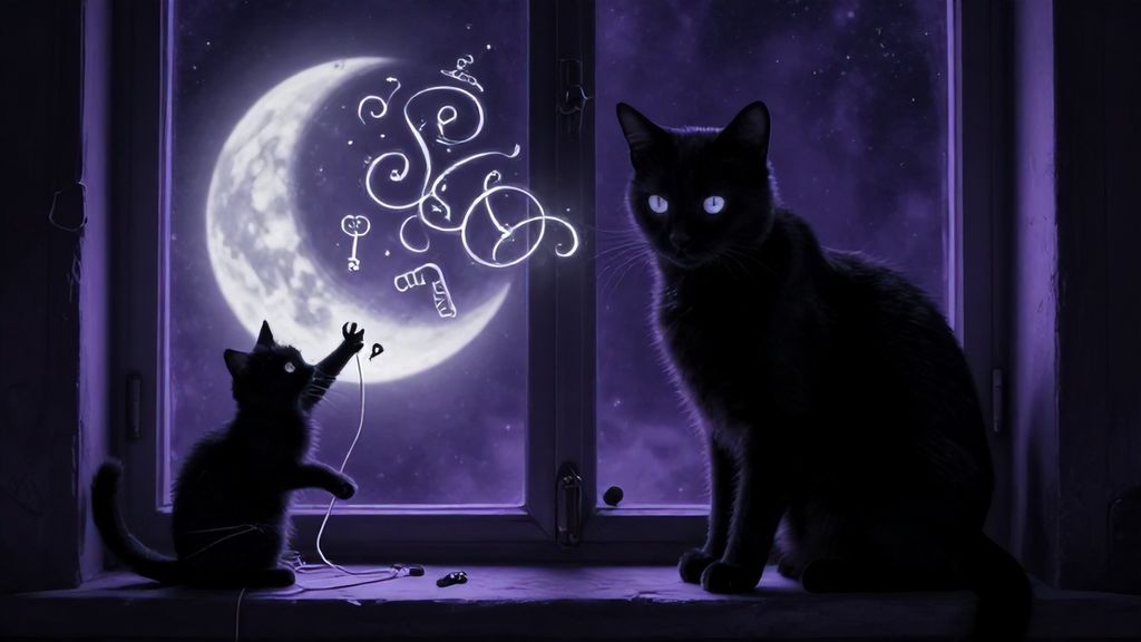 Кот во сне: хитрый спутник с ключиками или колдунья с рунами.