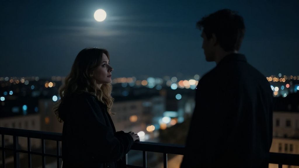 Ночной разговор с бывшим возлюбленным при лунном свете