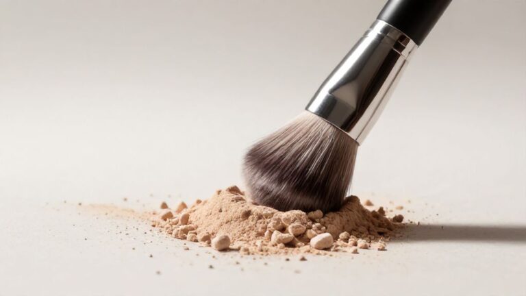 Пудра и кисть для макияжа как символ сновидения