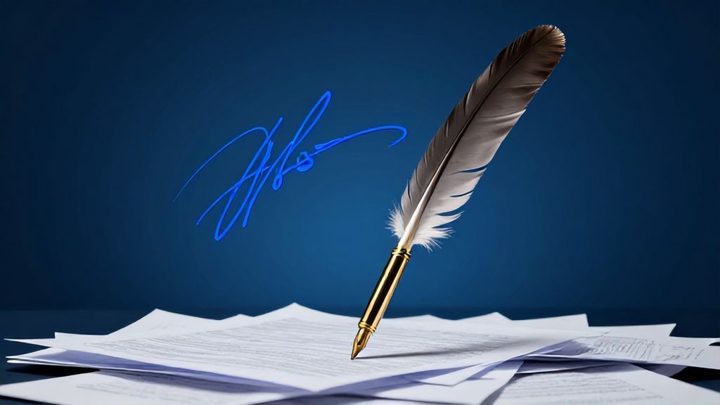 толкование сна про подпись в документах