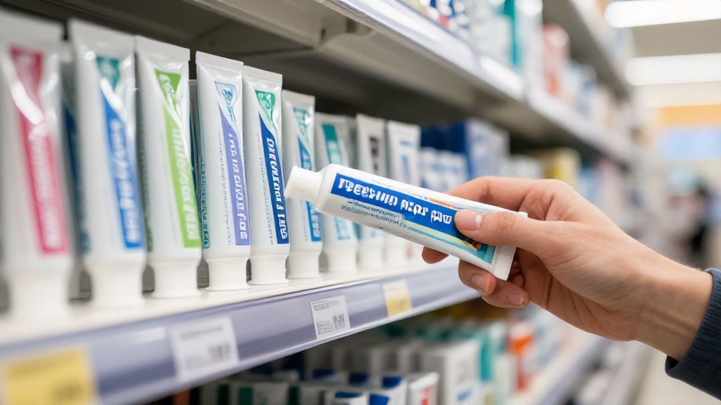 Выбор зубной пасты в магазине во сне