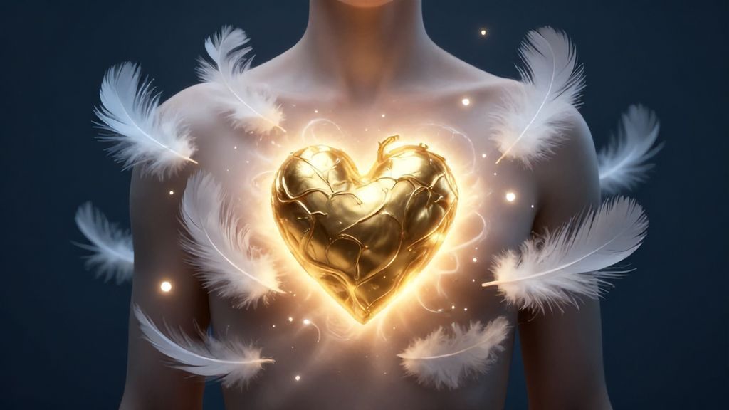 Символическое изображение душевного тепла и защиты в любви