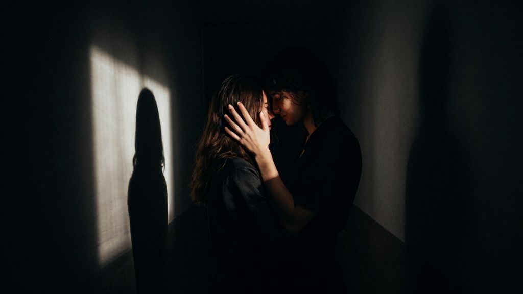 Эмоциональные объятия пары в темном коридоре толкование сна