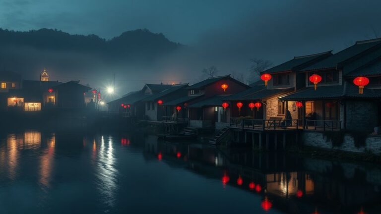 Китайская деревня с фонариками сонник значение