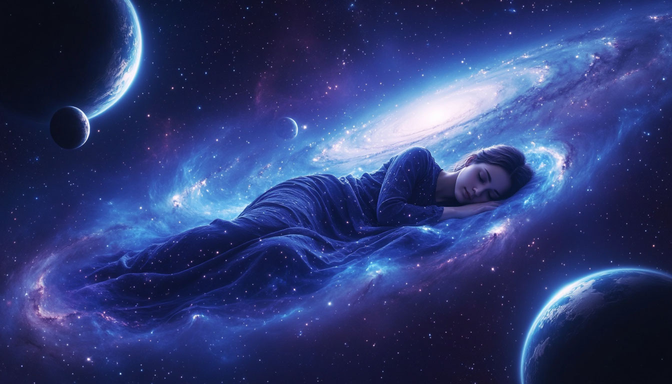 Фантастический сон об укрывании звездным одеялом