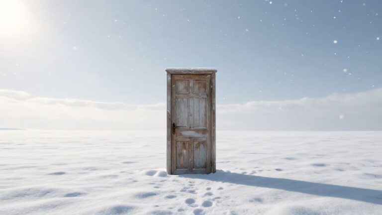 Толкование снов: бескрайнее снежное поле и магическая дверь как символ подсознания
