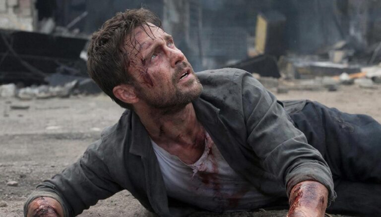 Раненый человек