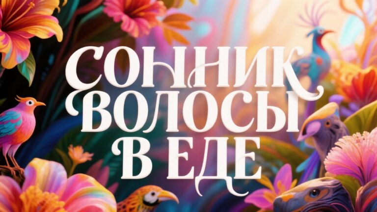 Сонник волосы в еде