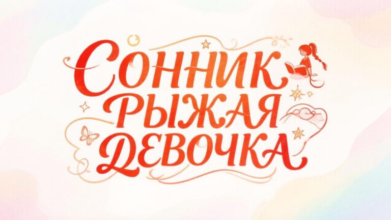 Сонник рыжая девочка