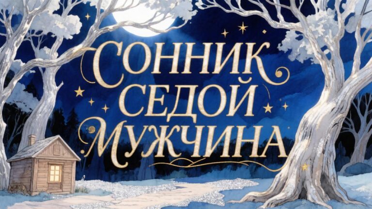Сонник седой мужчина