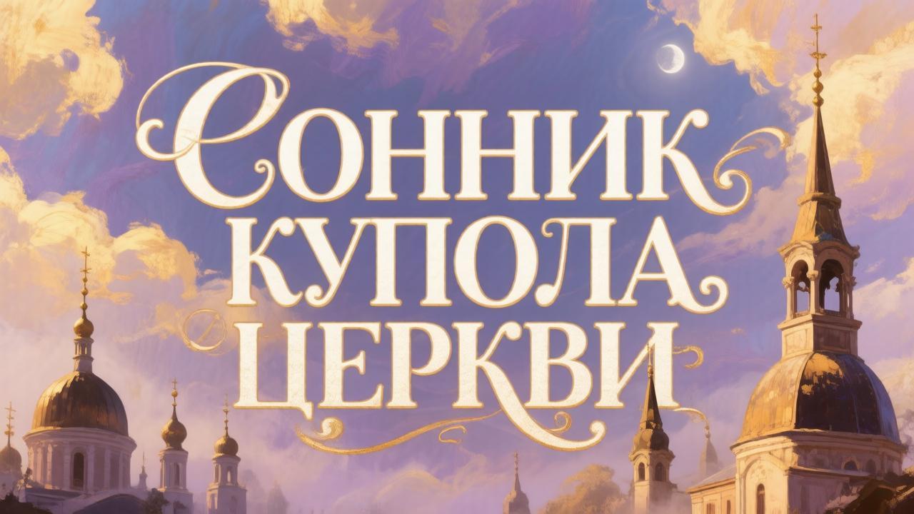 Сонник купола церкви