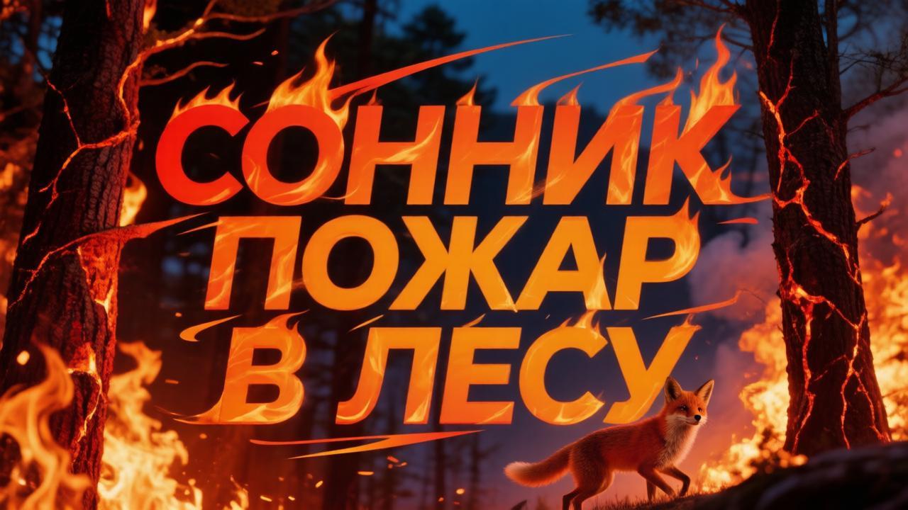 Сонник пожар в лесу