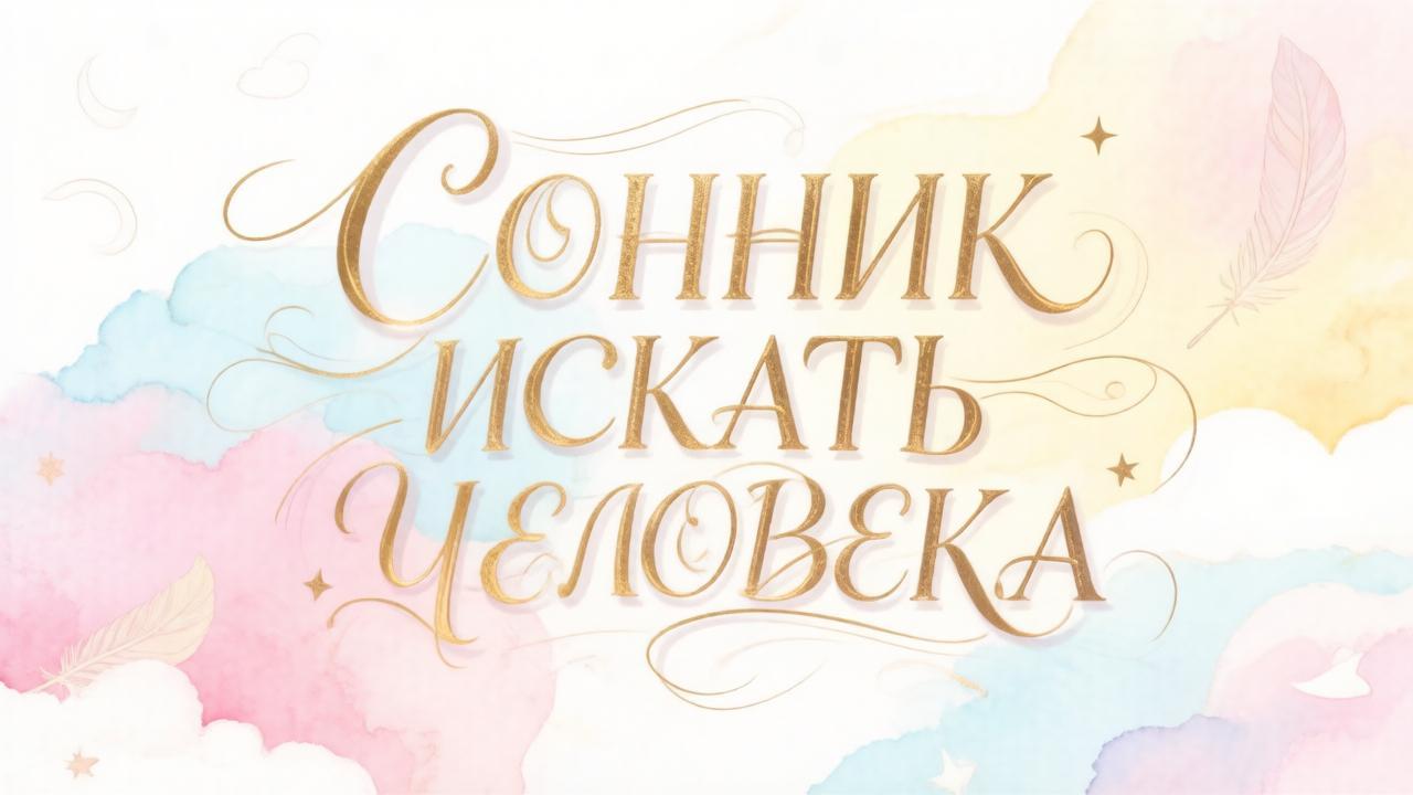 Сонник искать человека