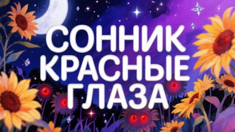 Сонник красные глаза