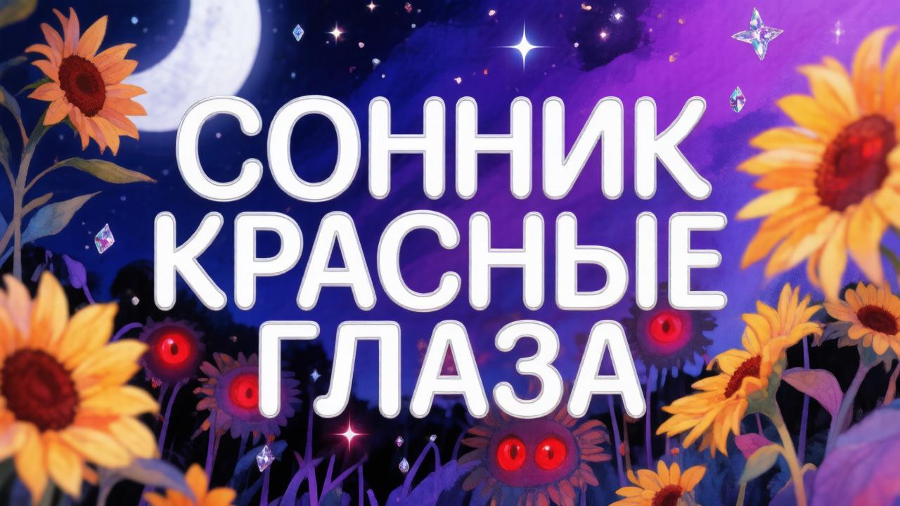 Сонник красные глаза