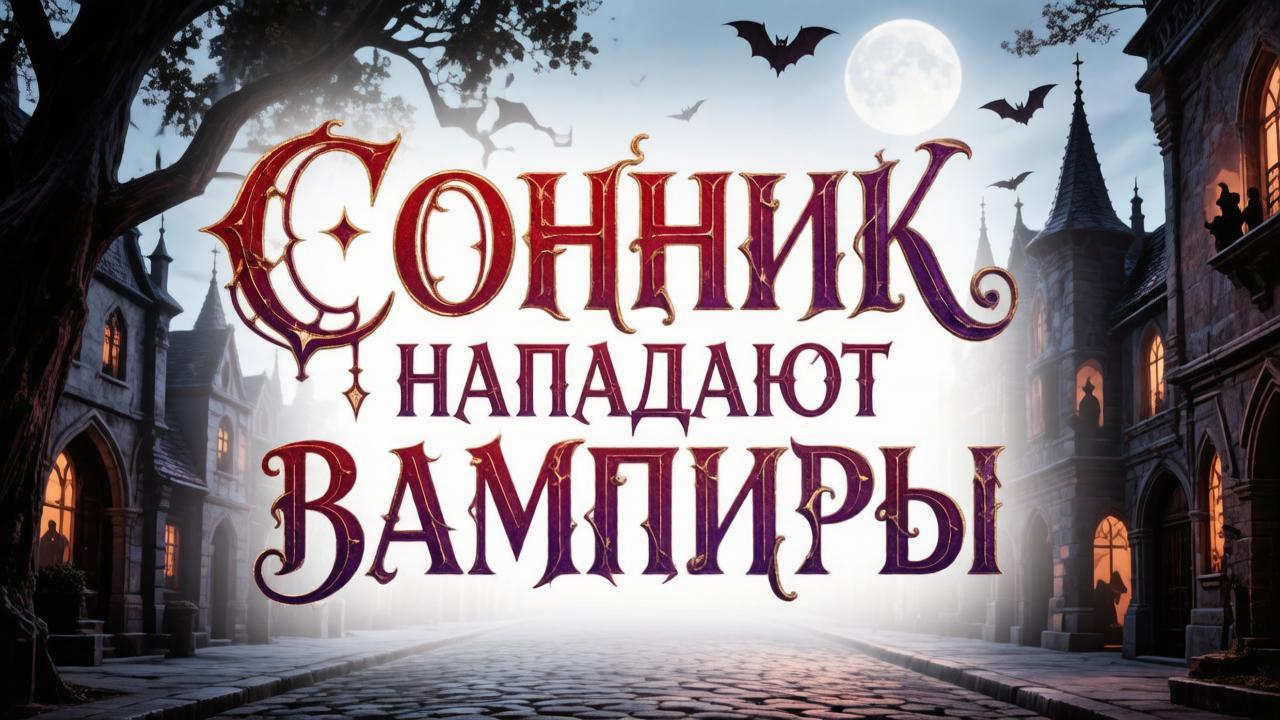 Сонник нападают вампиры