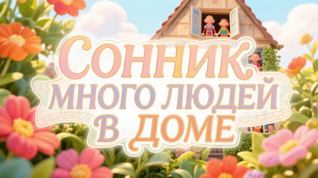 Сонник много людей в доме