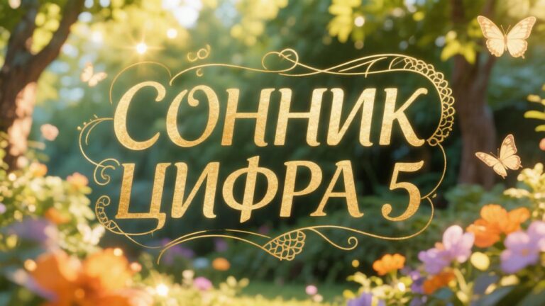 Сонник цифра 5