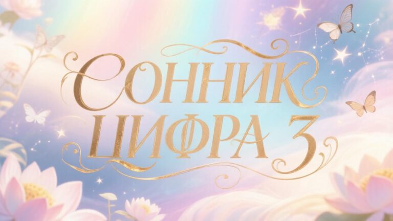 Сонник цифра 3