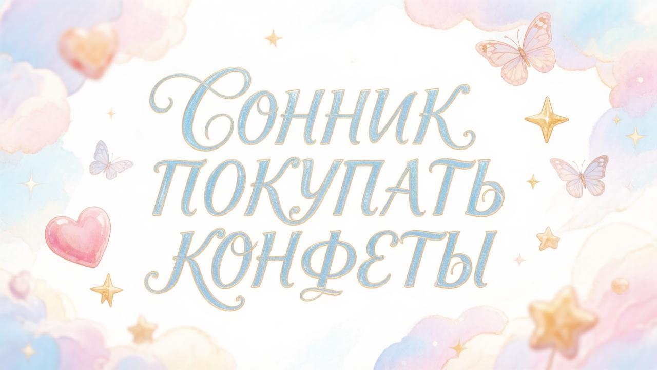 Сонник покупать конфеты