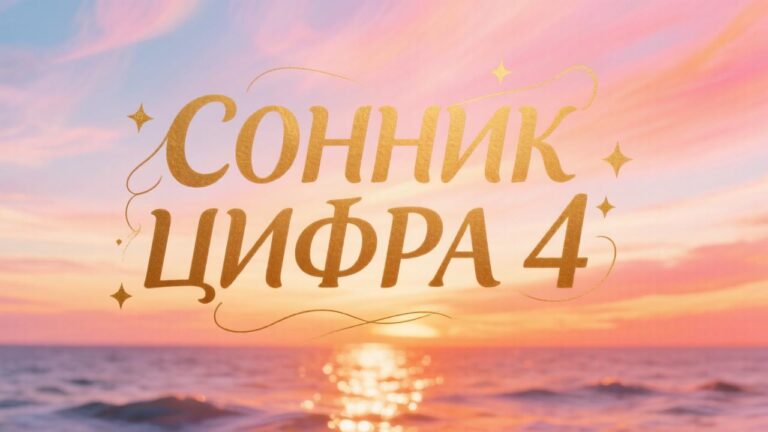 Сонник цифра 4